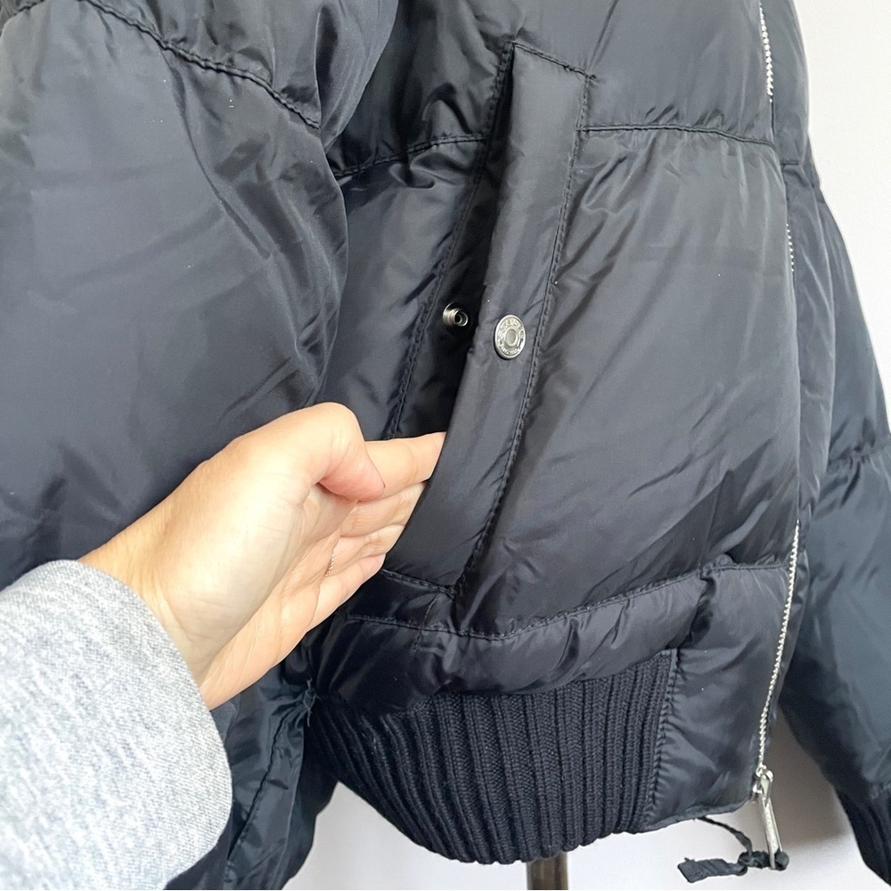 Dsquared Black Short Down Parka - S/M, hooded! 🇨🇦 - Picture 9 of 16
